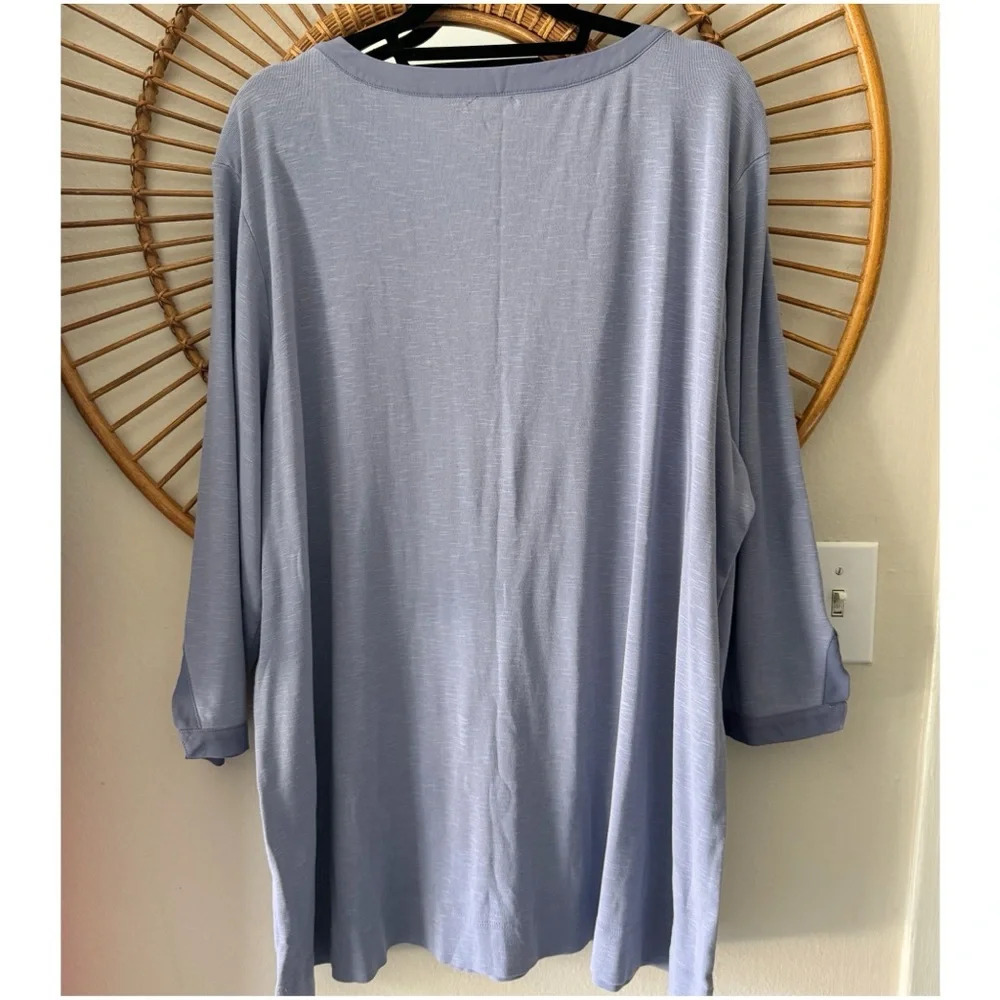 Soft sorroundings tunic length top size 3X - Picture 2 of 7